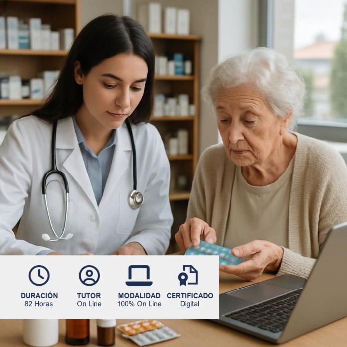 Curso de Polifarmacia, Conciliación de Medicamentos y Uso Seguro en Personas Mayores.