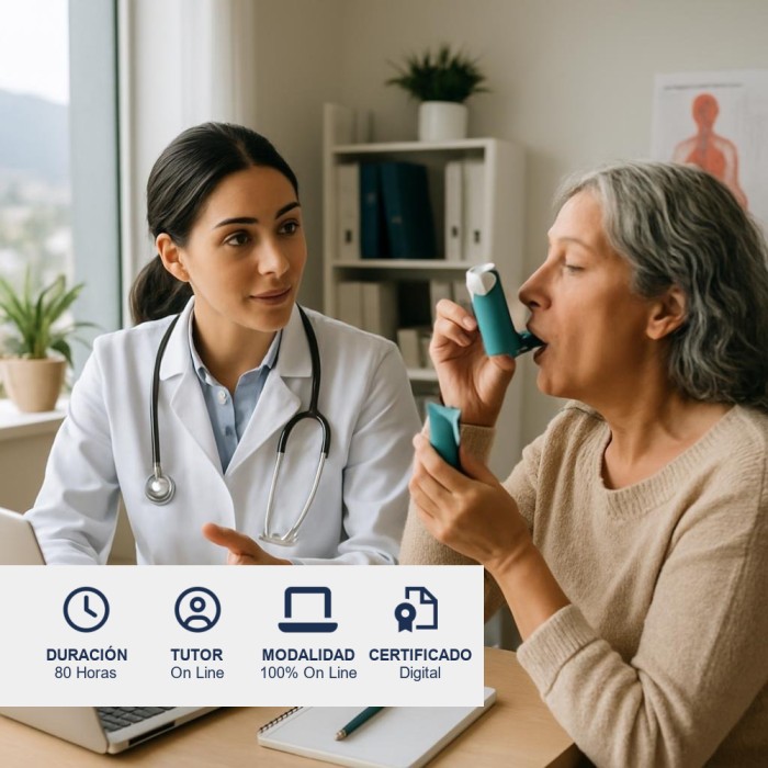 Curso de Farmacoterapia de Enfermedades Respiratorias y Uso Correcto de Inhaladores.
